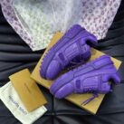 Giày Louis Vuitton LV Trainer Alligator Crocodile Purple Best Quality